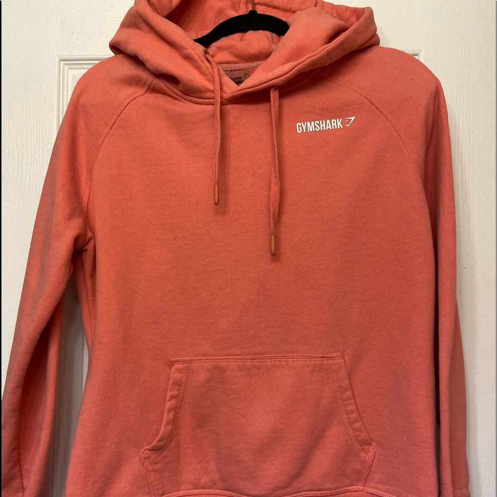 Womens size Medium orange Gymshark hoodie